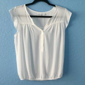 NY & Company Cap Sleeve Shirt